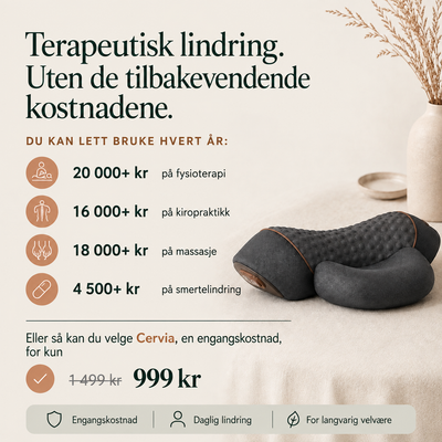 Cervia Nakkepute – 3-i-1 Nakketerapi
