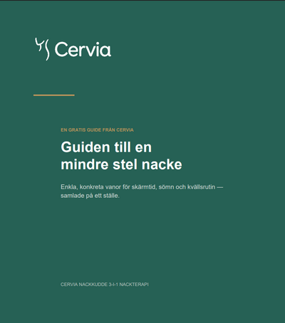 Cervias guide til en mindre stiv nakke